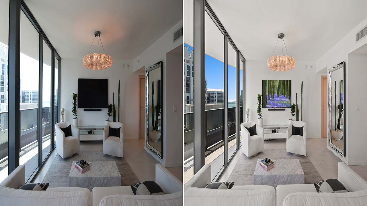 Image Enhancement – before and after